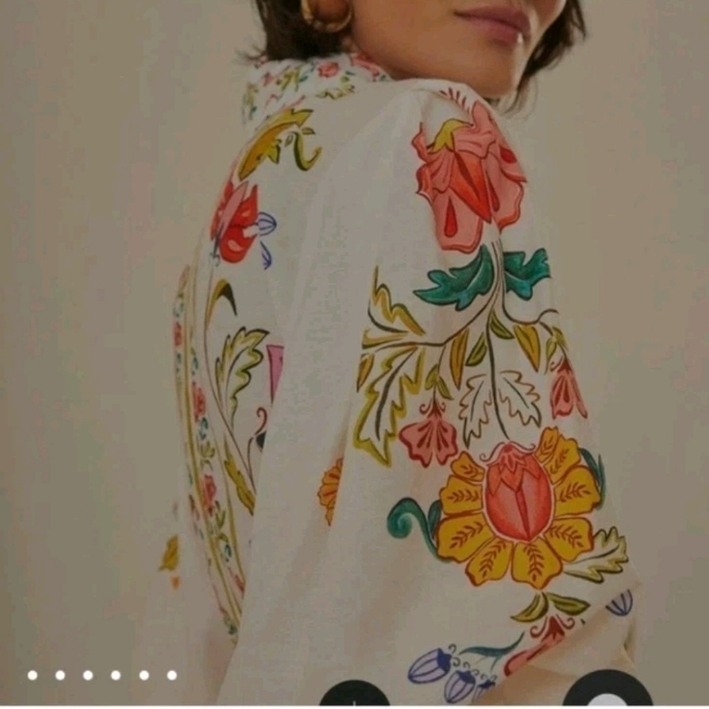 Farm Rio Insects Floral Romper - Picture 3 of 5